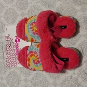 NEW Kensiegirl Open Toe Slippers Size XL(4/5)